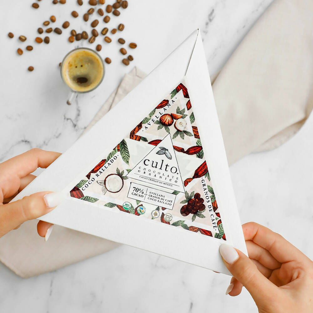 Barra Magna Cafe, Coco y Avellana 70% cacao