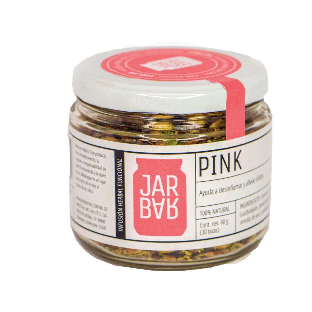 Infusión Pink Jar (Cólicos)