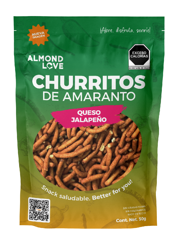 Churritos de Amaranto Jalapeño 50g