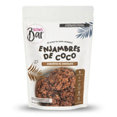 Enjambres De Coco Con Chocolate Vegano Sin Azúcar