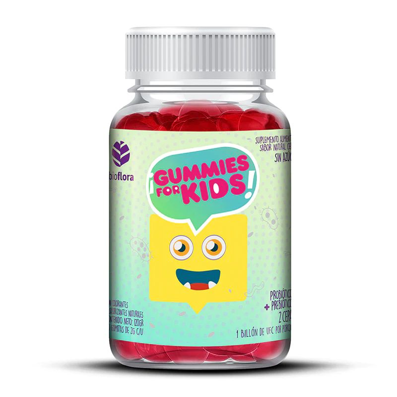 Gummies for Kids - Gomitas de Probióticos, 2 Cepas, 1 Billón de UFC