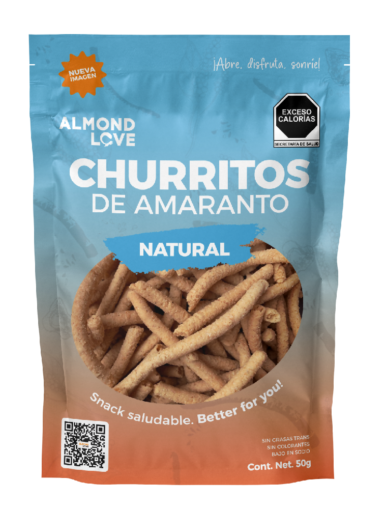 Churritos de amaranto natural 50g