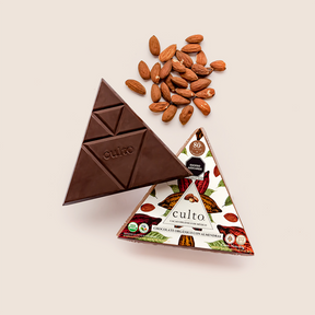 Chocolate Orgánico 80% con Almendras