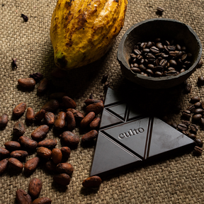 Chocolate Orgánico 80% con Café