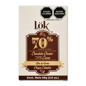 Chocolate Oscuro 70% Cacao